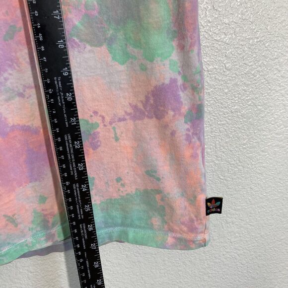 Adidas Pharrell Williams Shirt Mens Small Tie Dye Pastel HU Holi 3-Stripes Globe - Picture 9 of 13